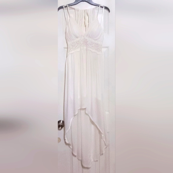 * Fashion Nova Woman's Breeze Through Life Crochet Midi Dress NWOT White Small - Picture 10 of 15